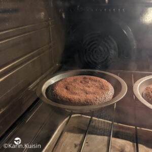 gateau chocolat cuisson