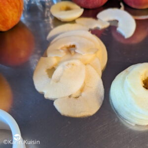 pomme tranche fine