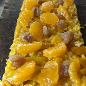 marron mandarine parsemer