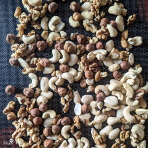 amande cajou noisette torréfier