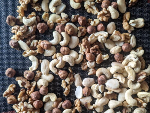 amande cajou noisette torréfier