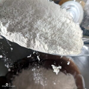 appareil brownie farine tamiser