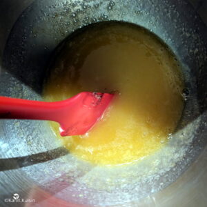 oeuf sucre mélanger
