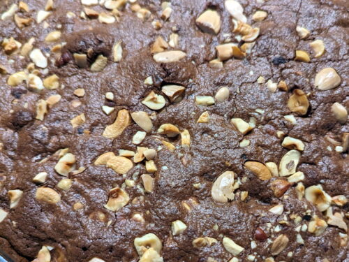brownie cuisson