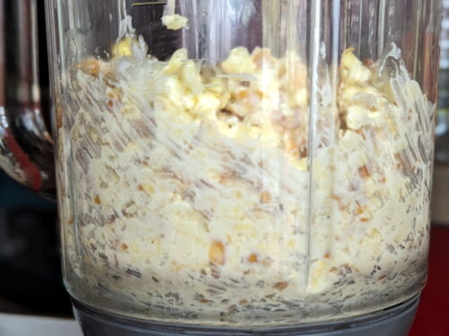 popcorn crème mixer