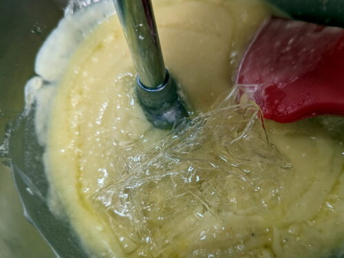 crème gélatine ajouter