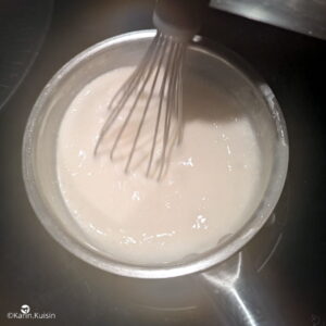 lait fécule cuisson