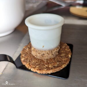 fond biscuit emporte-pièce déposer