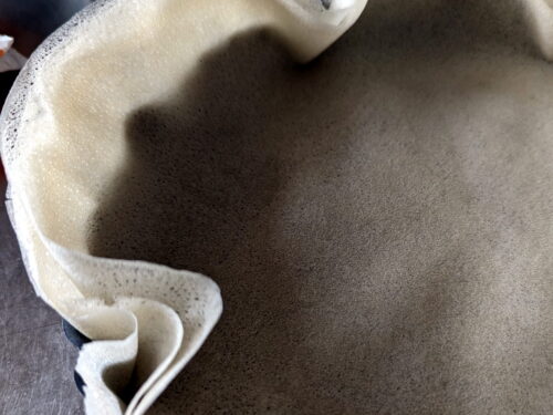 pâte filo moule foncer