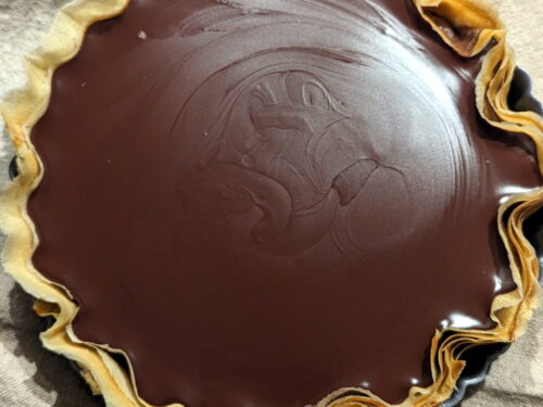 ganache tarte cristalliser