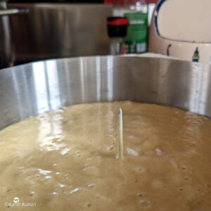 chiffon cake cuisson