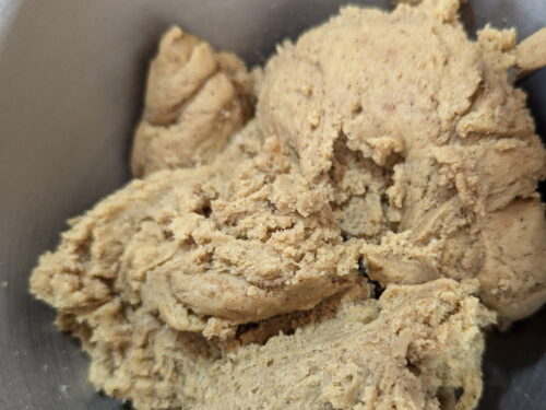 pâte speculoos mélanger