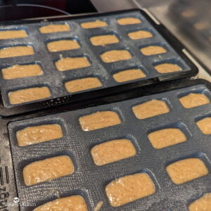 financier sarrasin cuisson