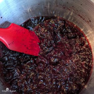 compotée cerise noire compoter