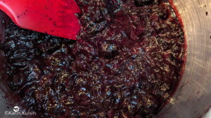 compotée cerise noire