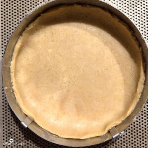 gâteau basque premier disque déposer