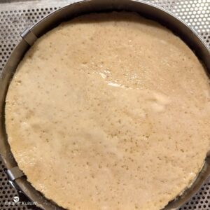 gâteau basque second disque pâte