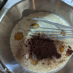 levain oeuf lait crème vanille sel ajouter