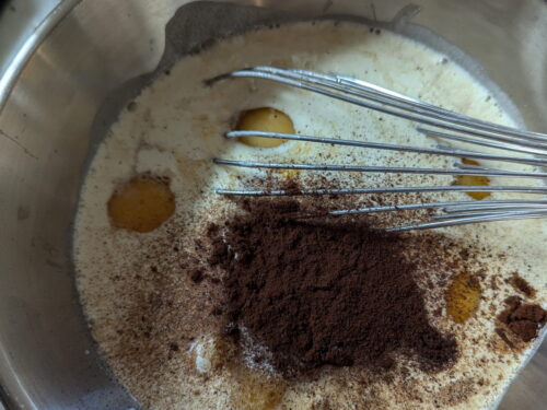 levain oeuf lait crème vanille sel ajouter