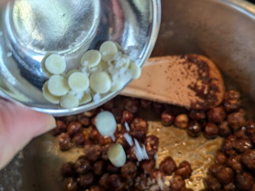 beurre de cacao fleur de sel verser