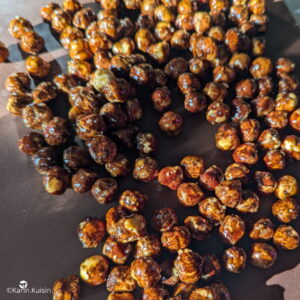 noisettes caraméliser refroidir