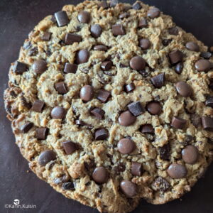 cookie pépite chocolat déposer
