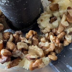 beurre sucre noix ajouter