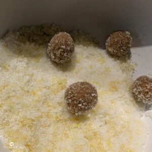 truffe sucre citron enrober