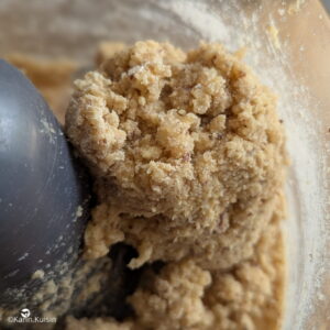 pâte sablée mélanger