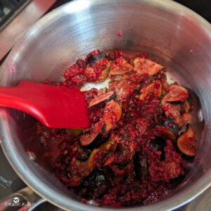 figue framboise compoter