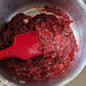 figue framboise compoter
