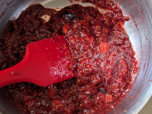 figue framboise compoter